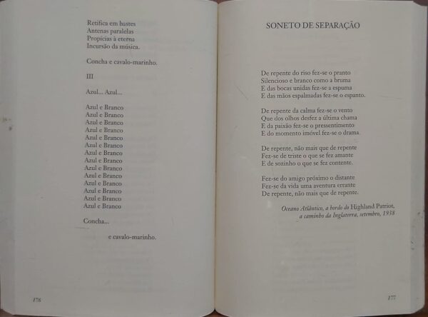 Antologia poética [Paperback] Moraes, Vinicius de