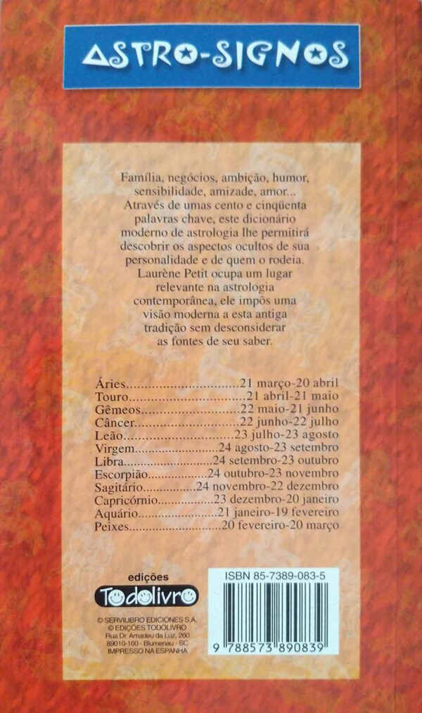 Aquário - Coleção Astro-Signos Gelhardt, Dinae S.