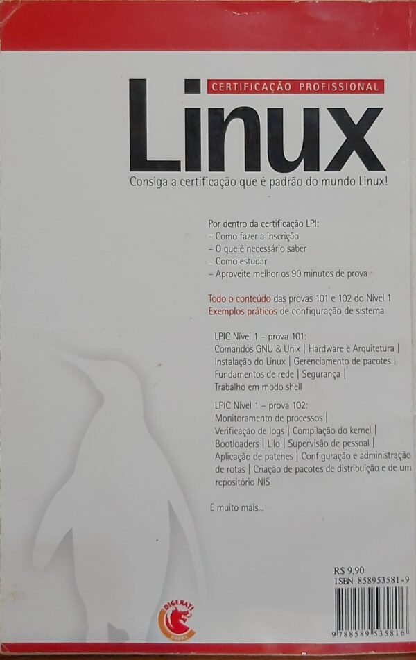 Certificação Profissional Linux [Paperback] Digerati Books