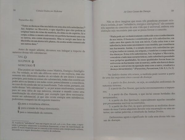 Ciência Oculta em Medicina [Paperback] Hartmann, Franz