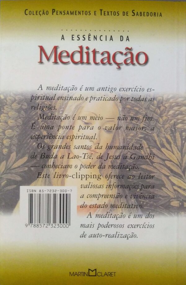 Essência Da Meditacao Vários Autores