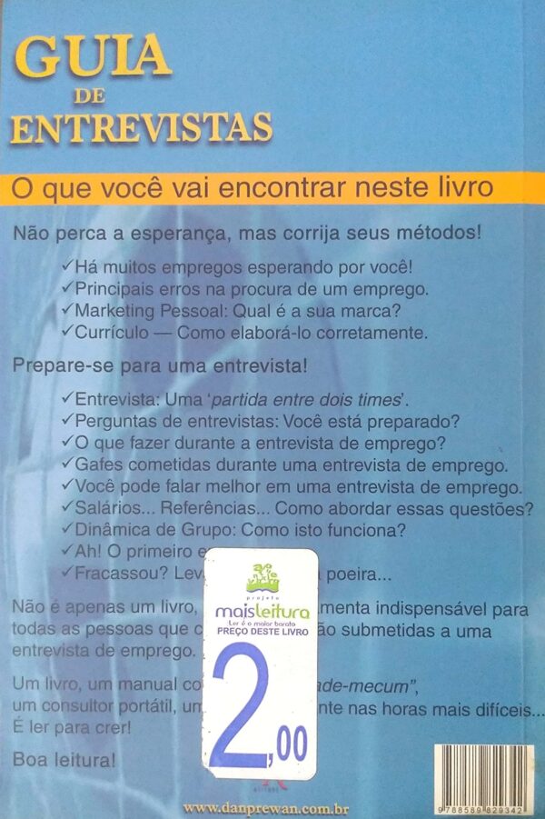 Guia De Entrevistas [Paperback] Duarte, Noelio and Monteiro, Leandro - Imagem 3