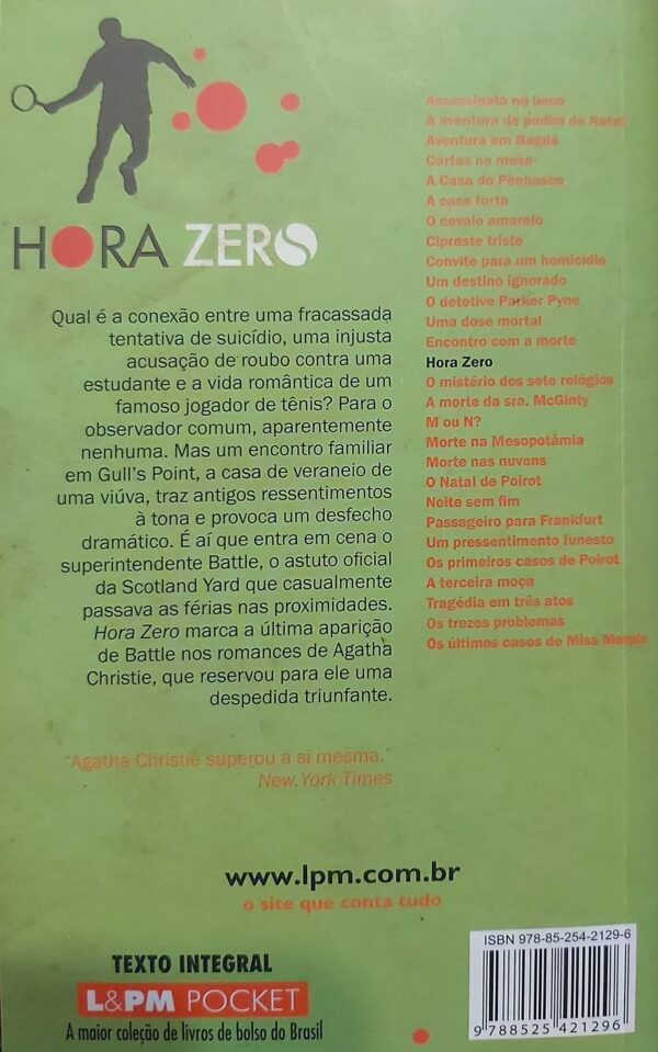 Hora Zero [Pocket Book] Christie, Agatha and Costa, Joice Elias