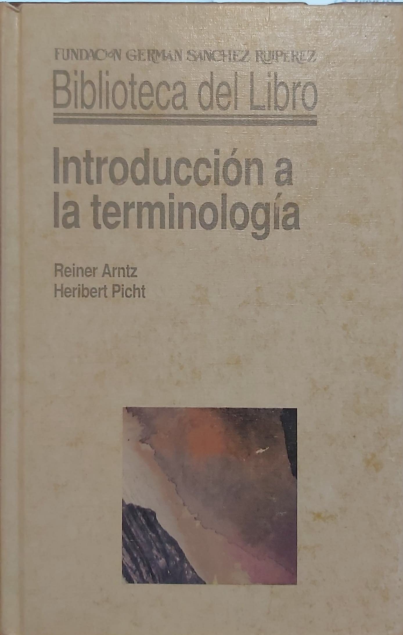 Introducción a la terminología Arntz, R.
