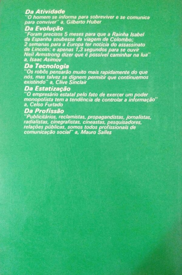 O Desafio Da Informação