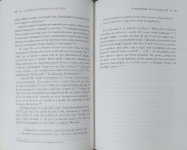 O Mundo Segundo Peter Drucker