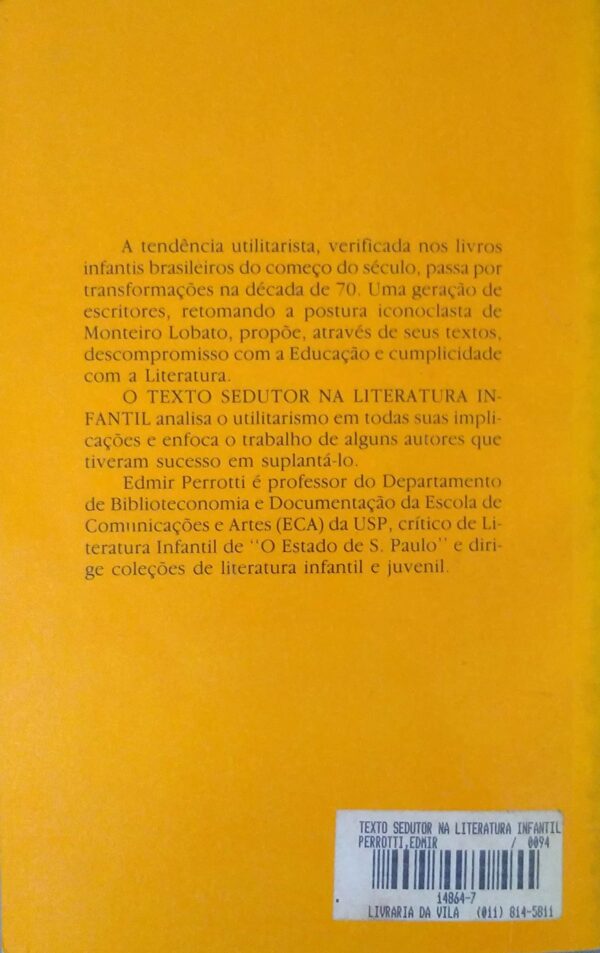 O Texto Sedutor Na Litertura Infantil