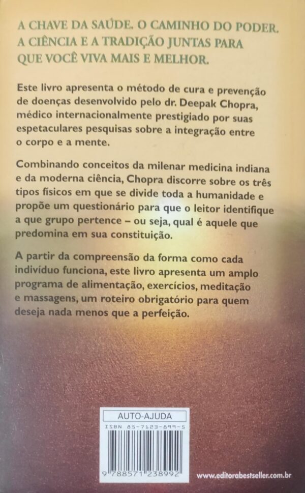 Saude Perfeita Chopra, Deepak