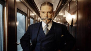 Kenneth Branagh como Hercule Poirot, no filme 'Morte no Nilo'