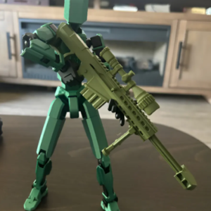 Boneco De Ação Sniper Articulado Dummy 13 | Peças Reforçadas