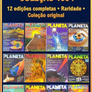 Revista Planeta 1994 – Coleção 1994 – Ano Completo – 12 edições -